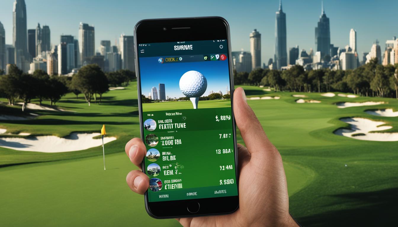 Pasar taruhan golf dalam game online