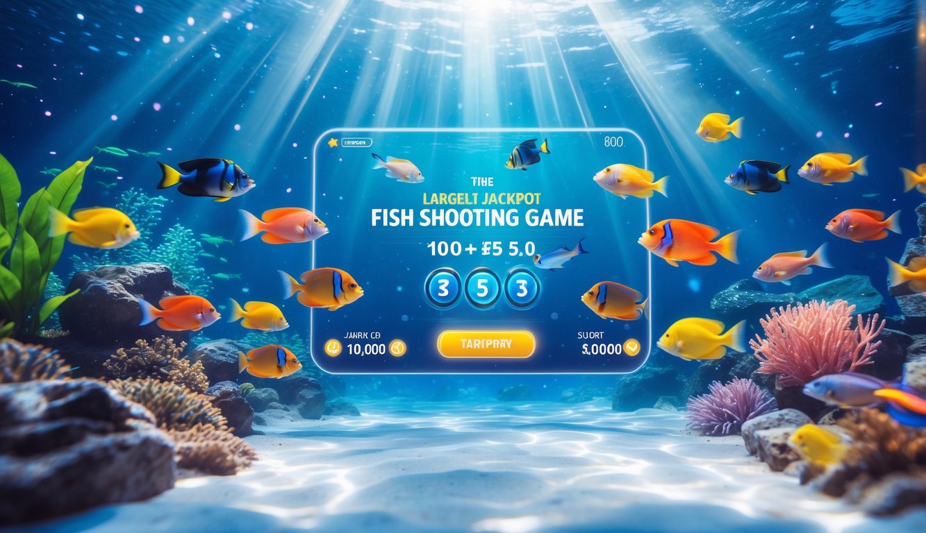 Game Tembak Ikan Jackpot Terbesar: Menangkan Hadiah Besar